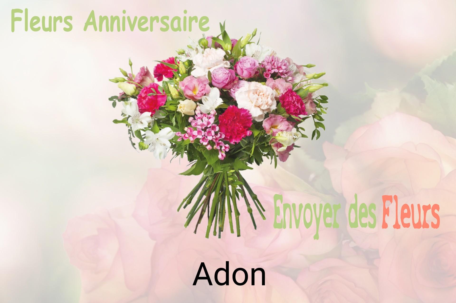 Bouquet de fleurs d’anniversaire livré à Adon